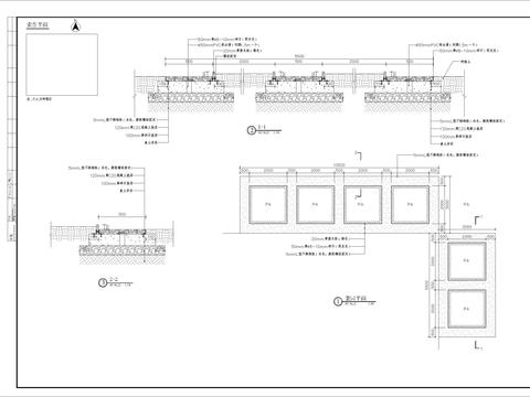  幼儿园菜园CAD节点大样 