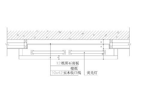  壁纸 皮革布艺软包 木饰面造型等节点大样图 