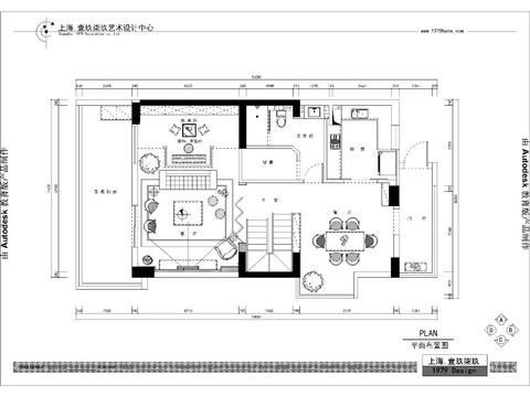  复式公寓CAD施工图 