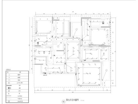  现代家居电气施工图 