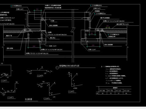  采光通风器节点图 