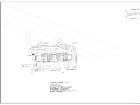  充电车位配电cad平面图 