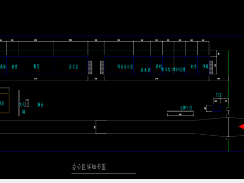  自然保护区施工总平面布置 