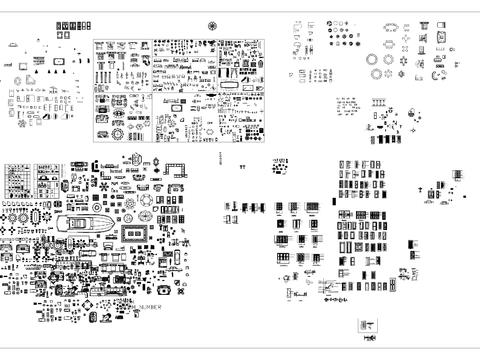  超级图库及园林模板 