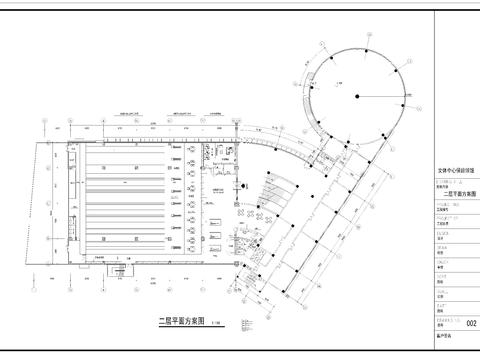  健身会所保龄球馆cad施工图 