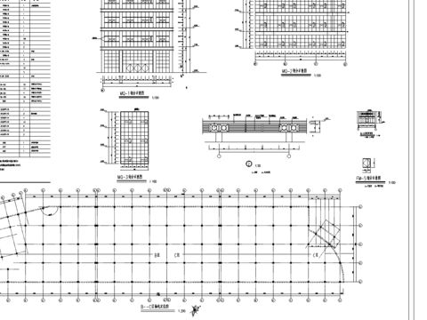  大型商場(chǎng)建筑CAD施工圖 
