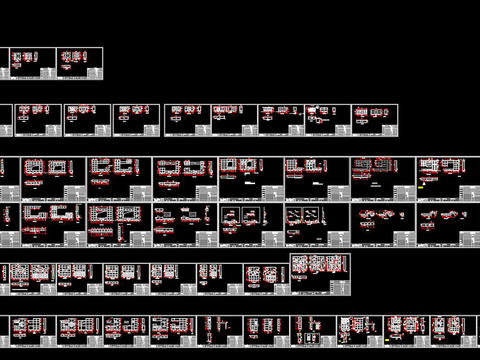  全屋定制玄关鞋柜cad图库 