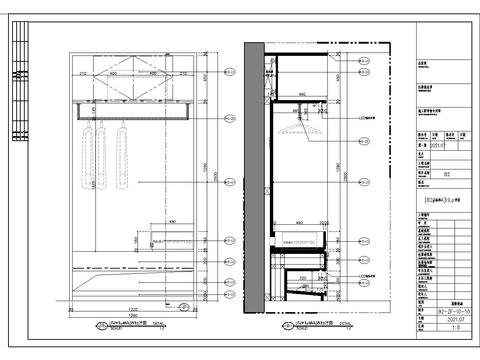  loft公寓现代简约cad施工图 