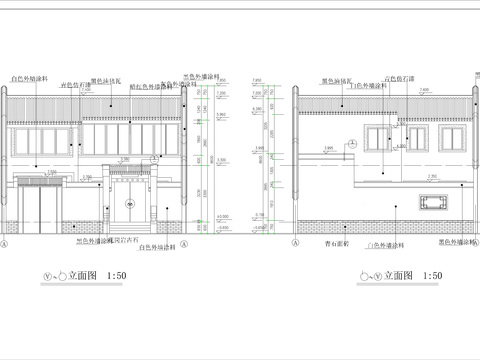  26.四合院建筑設(shè)計CAD施工圖 