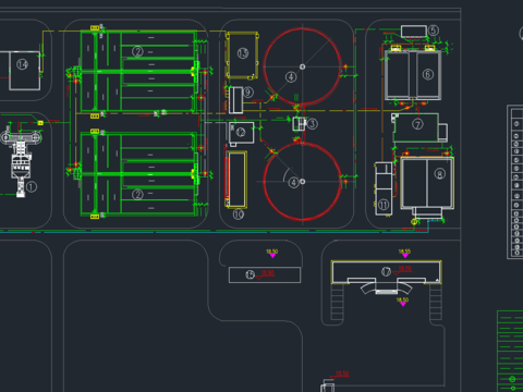  污水处理节点大样 