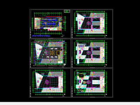  防火分区节点大样 