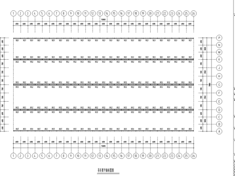  湖圣龙吊车梁CAD施工图 