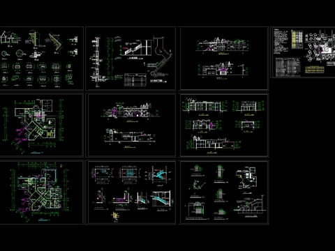  社区幼儿园建筑图 