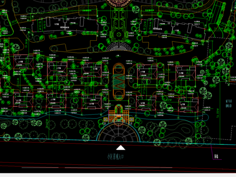  某高档住宅小区总平 