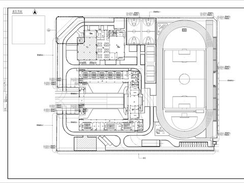  小区围墙细部CAD施工图 