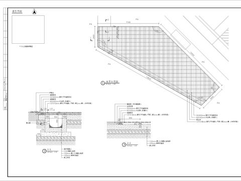  木平台细部CAD施工图 