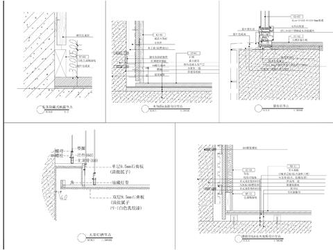  桃花源别墅cad大样图 