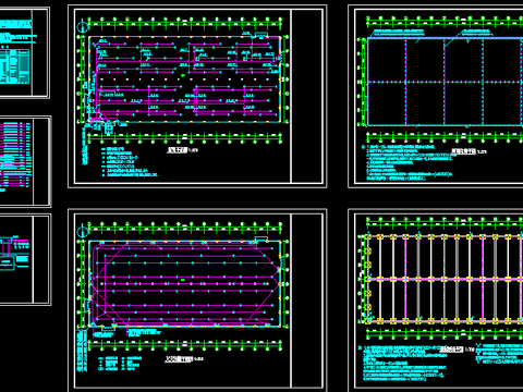  厂房电气CAD施工图 