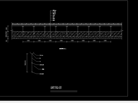  底板架空保温节点大样 