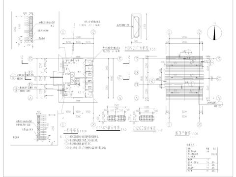  小型仿古小厕所 水电CAD施工图 