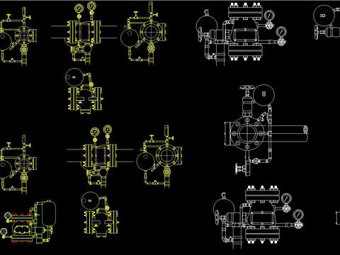  水利系统CAD图纸集合 