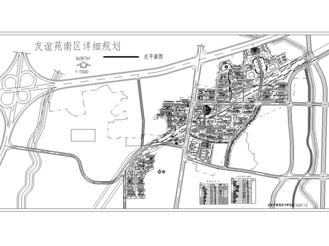  友誼苑cad施工圖 