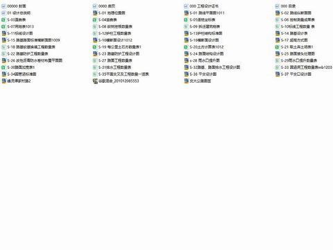  冬桃產(chǎn)業(yè)園區(qū)易地扶貧道路工程cad施工圖 