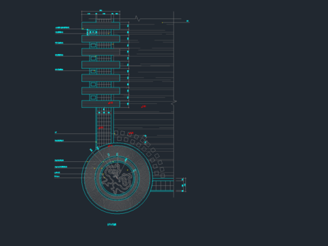  平台方案节点大样 