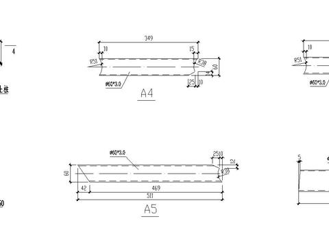  休闲亭钢穹顶详图 