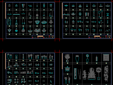  金螳螂标准CAD施工图 