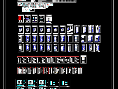  线条合集CAD图库 
