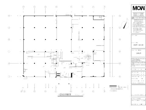  某某某辦公樓設(shè)計(jì)cad施工圖 