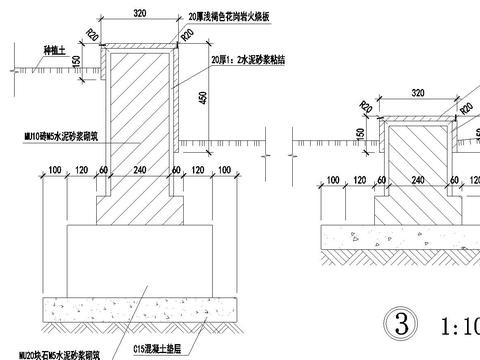  小品设计施工CAD大样图 