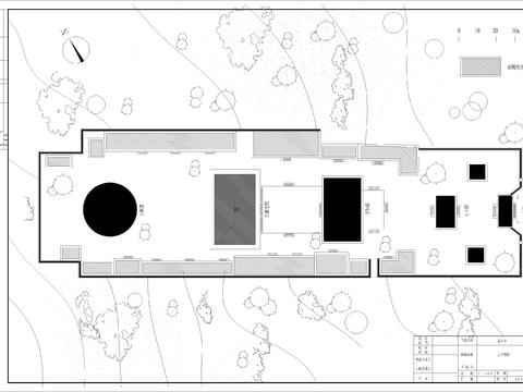  淶水金山寺大雄寶殿建筑CAD施工圖 