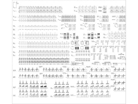  专业橱柜cad图库 