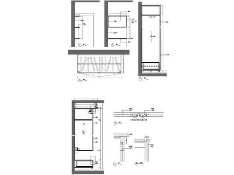  卧室大衣柜详图 