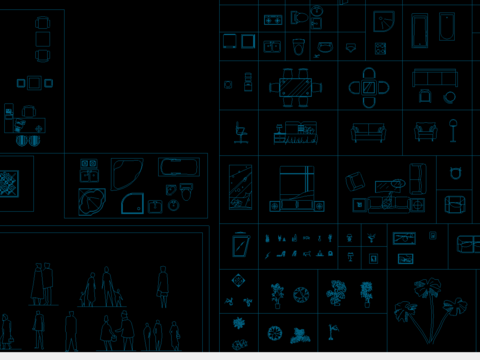  室内装修CAD图库 