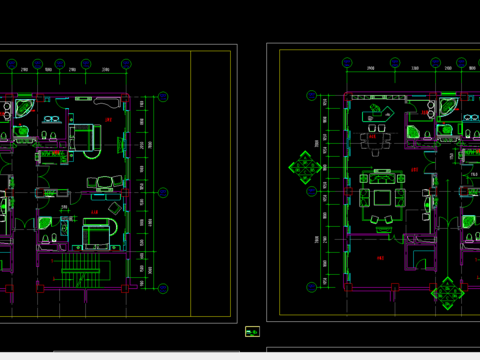  总统套房平面图 