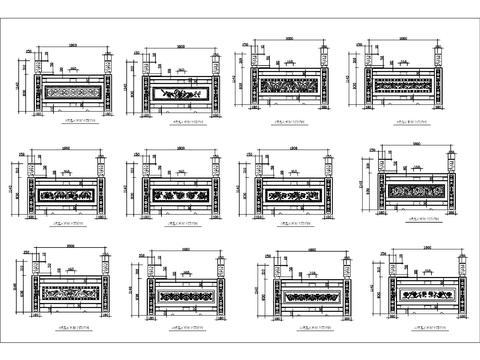  古建筑cad节点图 