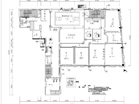  消防设施cad图库 
