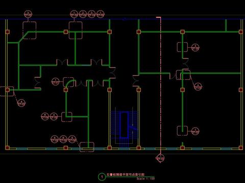  石膏板隔墙节点大样 
