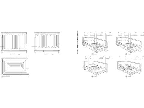  地暖详cad大样图 