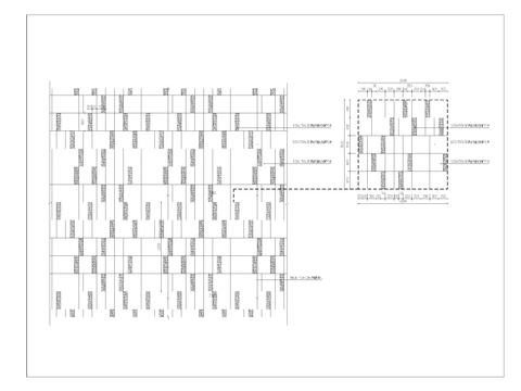  铺装停车位标准块详图 平面图施工图 