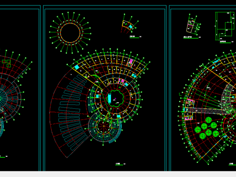  生态园餐厅平面方案图 
