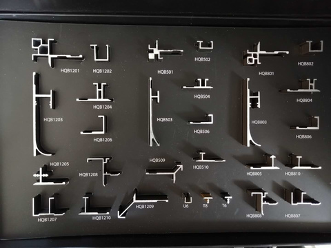  各种墙板金属压条模型库 