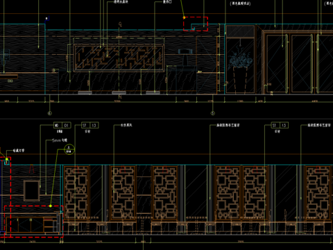  总台CAD节点大样 