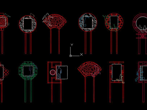  广告牌节点大样 
