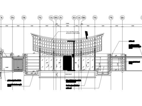  丽江怡榕庄建筑及结构图cad施工图 
