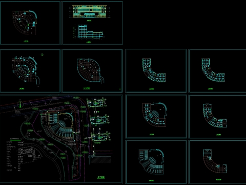  大学星级会馆建筑方案图 