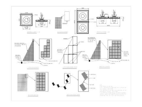  玉滩水库cad施工图 